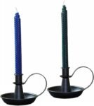 Retro Iron Taper Candle Holder,Black Candlestick Holders Candlelight Stand for Farmhouse Decor Home Wedding Party Table Decoration(2pcs)